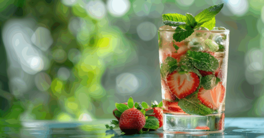 Epres mojito - Mojito koktél recept