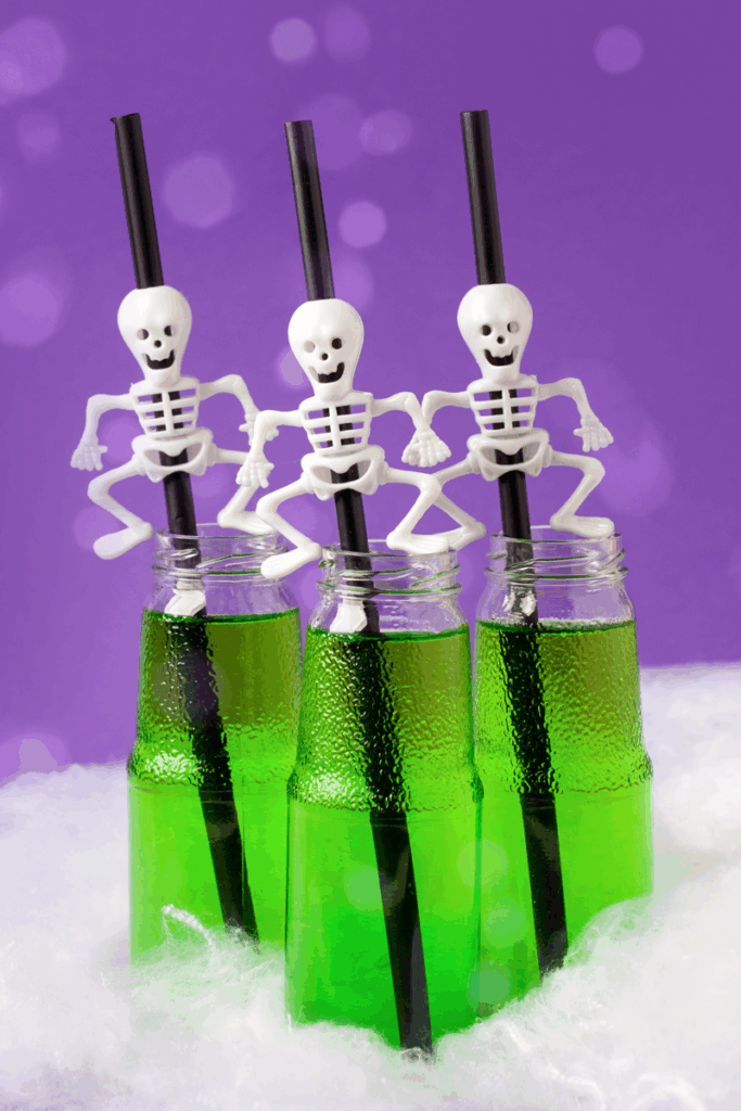 Zöld boszi halloween koktél