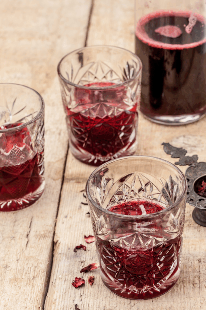 őszi hibiszkusz koktél