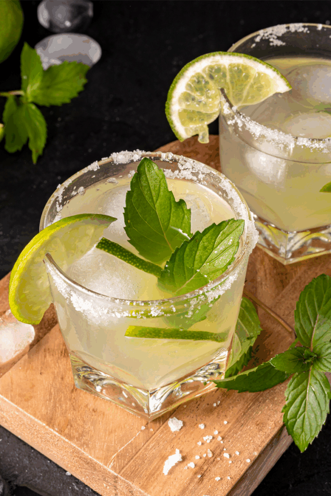 mojito cukorszórással