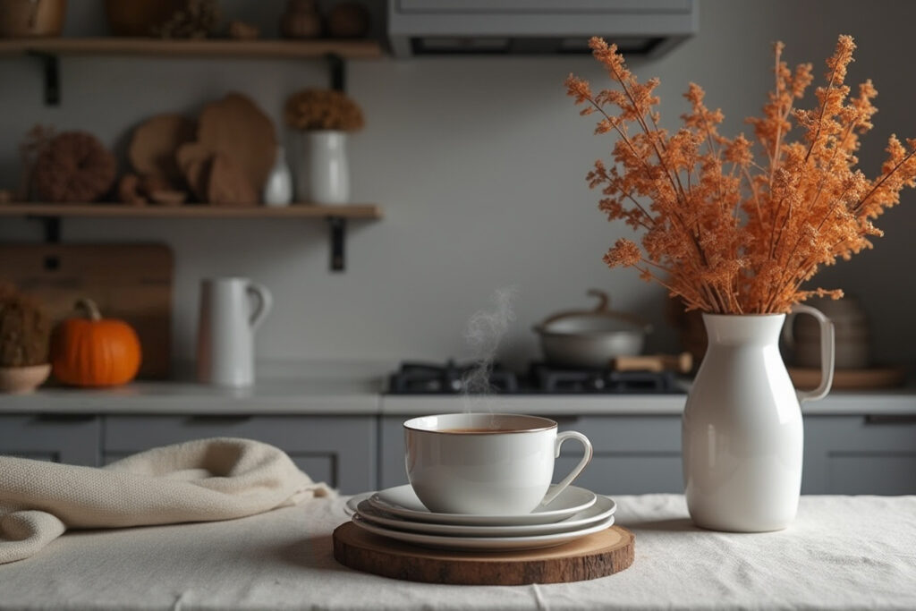 minimalista őszi dekor