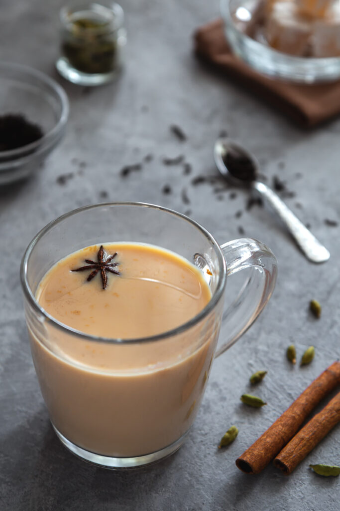 chai tea csillagánizzsal